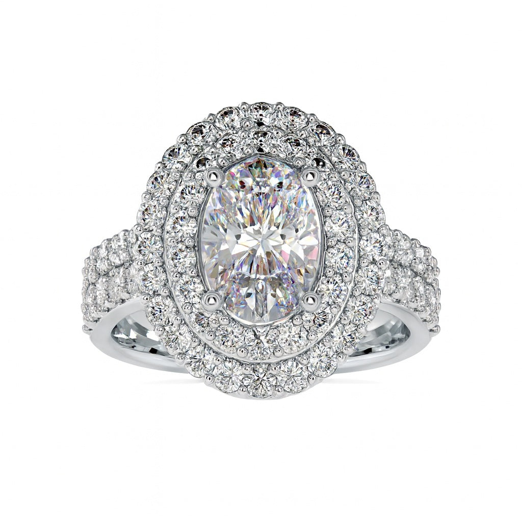 Eniko Oval Diamond Bouquet Ring