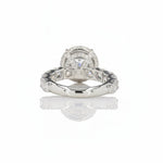 Halo Side Stone Ring-Dileti