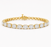 East West Oval Bracelet