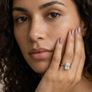 Larissa Solitaire Radiant Ring