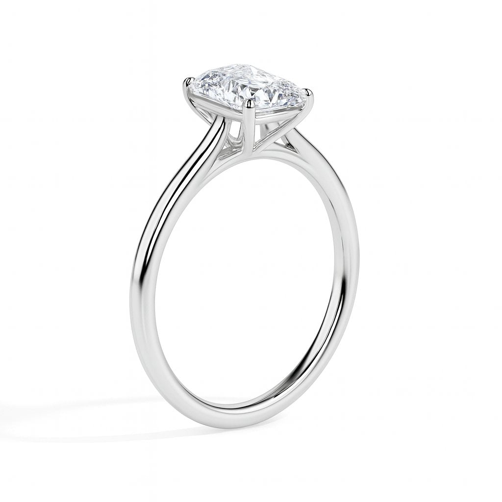 Larissa Solitaire Radiant Ring