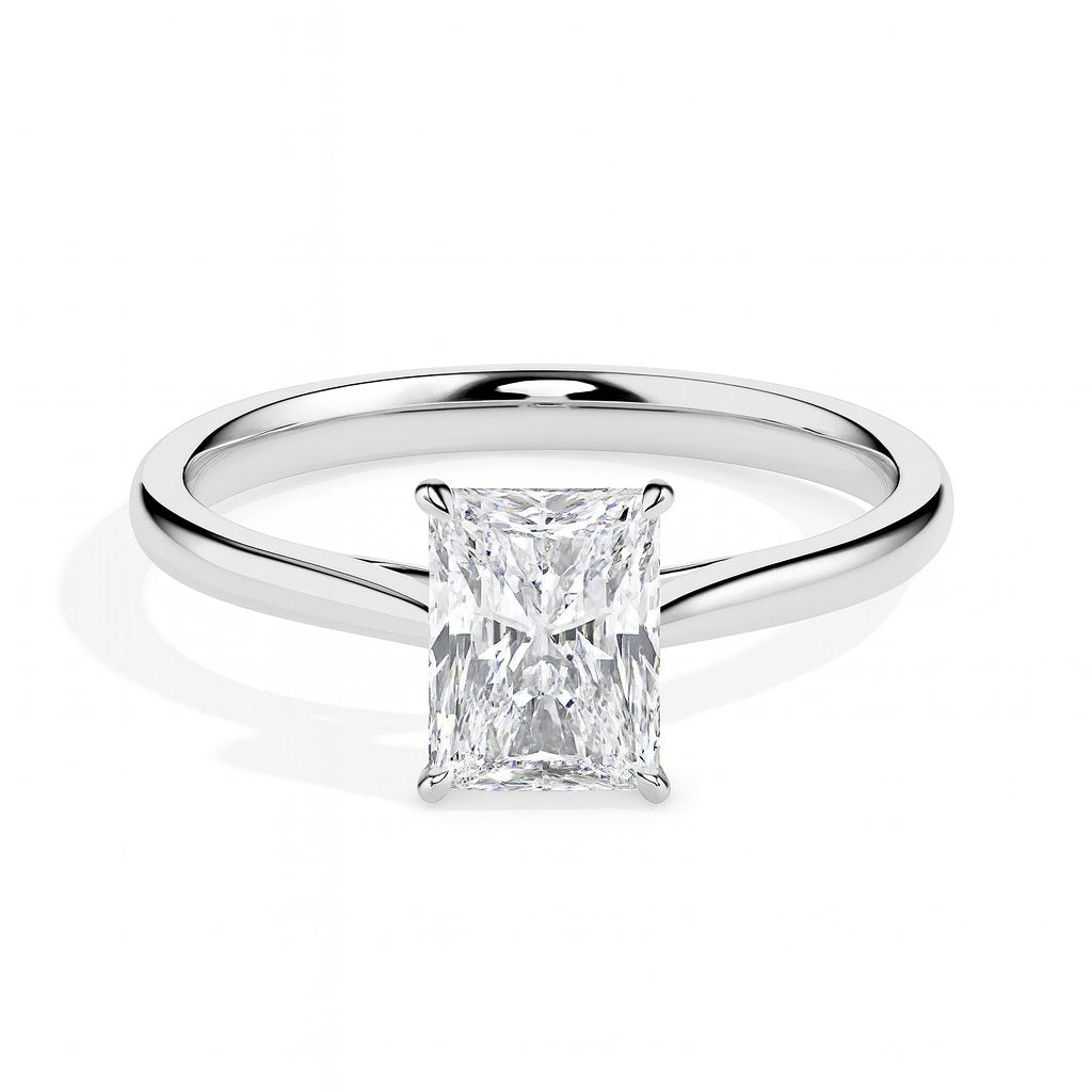 Larissa Solitaire Radiant Ring