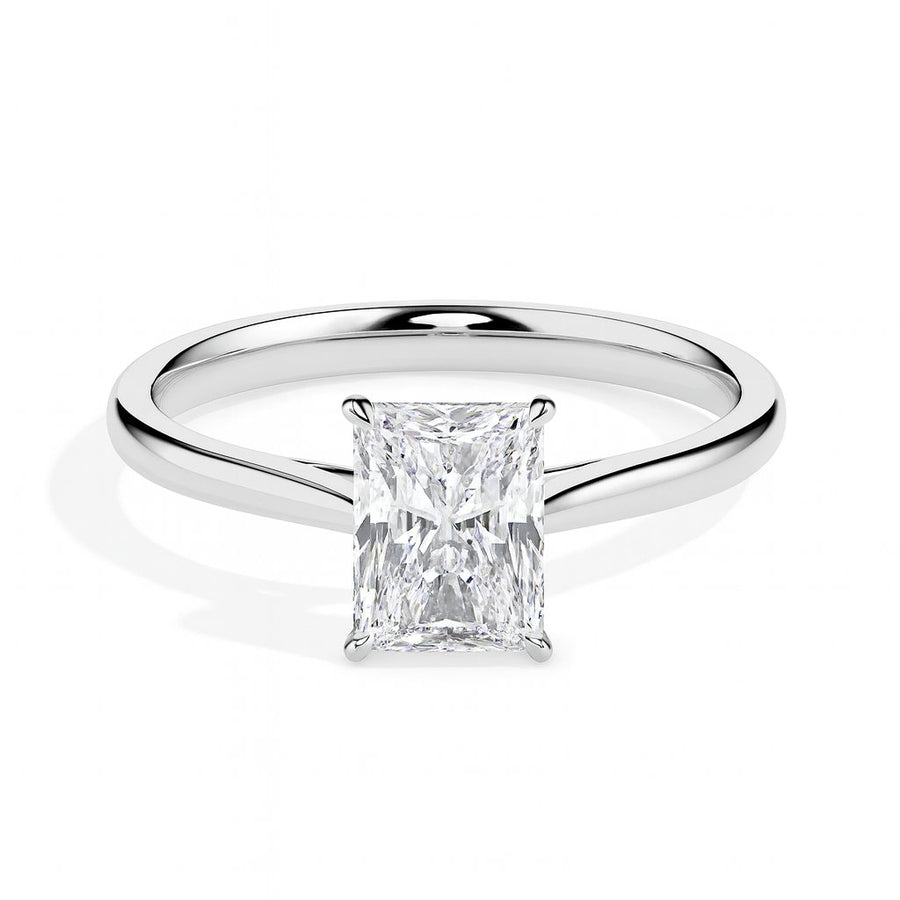 Larissa Solitaire Radiant Ring