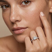 Pave Princess Ring