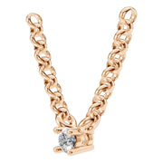 Solitaire Necklace - Round 2.5mm