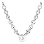 Solitaire Necklace - Round 2.5mm