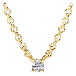 Solitaire Necklace