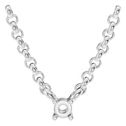 Solitaire Necklace - Round 2.5mm
