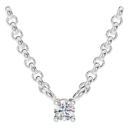 Solitaire Necklace