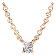 Solitaire Necklace - Round 2.80-3.00mm