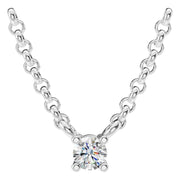 Solitaire Necklace - Round 2.80-3.00mm