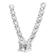 Solitaire Necklace - Round 2.80-3.00mm