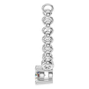 Solitaire Necklace - Round 3mm