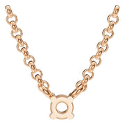 Solitaire Necklace - Round 3mm