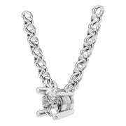Solitaire Necklace - Round 3.50-3.75mm