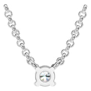 Solitaire Necklace - Round 3.50-3.75mm