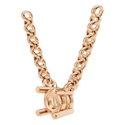 Solitaire Necklace - Round 3.50-3.75mm