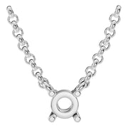 Solitaire Necklace - Round 3.50-3.75mm