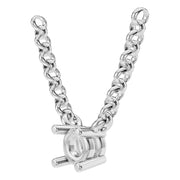Solitaire Necklace - Round 3.50-3.75mm