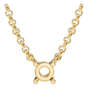 Solitaire Necklace - Round 3.50-3.75mm
