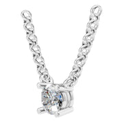 Solitaire Necklace - Round 4.00-4.50mm