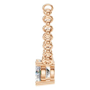 Solitaire Necklace - Round 4.75-5.00mm