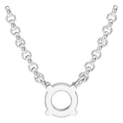 Solitaire Necklace - Round 4.75-5.00mm