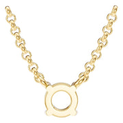 Solitaire Necklace - Round 4.75-5.00mm