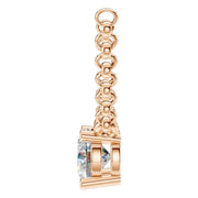 Solitaire Necklace - Round 5.1mm