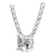 Solitaire Necklace - Round 5.1mm