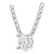Solitaire Necklace - Round 5.1mm