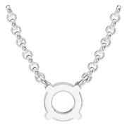 Solitaire Necklace - Round 5.1mm