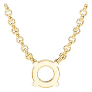 Solitaire Necklace - Round 5.1mm
