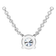 Solitaire Necklace - Round 5.5mm