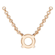 Solitaire Necklace - Round 5.5mm