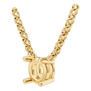 Solitaire Necklace - Round 5.5mm