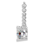 Solitaire Necklace - Round 6.10-6.75mm