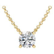 Solitaire Necklace - Round 6.10-6.75mm