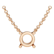 Solitaire Necklace - Round 6.10-6.75mm