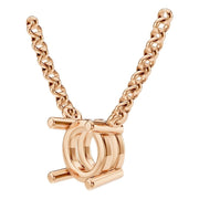 Solitaire Necklace - Round 6.10-6.75mm
