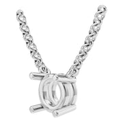 Solitaire Necklace - Round 6.10-6.75mm
