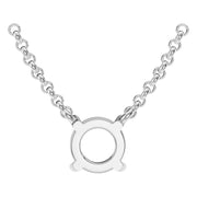 Solitaire Necklace - Round 6.10-6.75mm