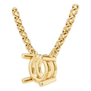 Solitaire Necklace - Round 6.10-6.75mm