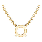 Solitaire Necklace - Round 6.10-6.75mm