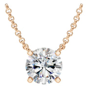 Solitaire Necklace - Round 8.10-8.30mm