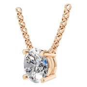 Solitaire Necklace - Round 8.10-8.30mm