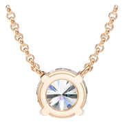 Solitaire Necklace - Round 8.10-8.30mm