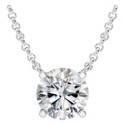 Solitaire Necklace - Round 8.10-8.30mm