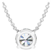 Solitaire Necklace - Round 8.10-8.30mm