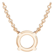 Solitaire Necklace - Round 8.10-8.30mm